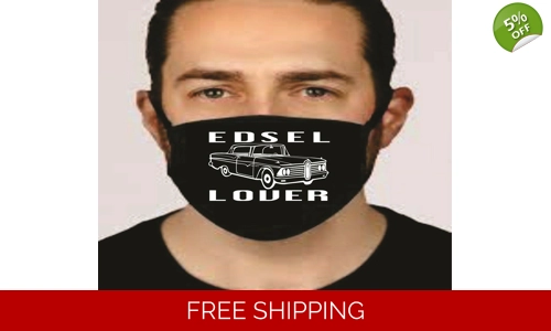 Edsel Lover Face Mask Washable Reusable Social Distancing